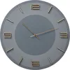 Image de Horloge murale Leonardo grise et dorÃ©e Kare Design