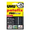 Image de Uhu Etui De 21 Pastilles Patafix Blanche Pro Power RÃ©sistance Ultra Forte 3kg