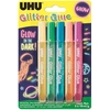 Image de Colle pailletée Glow in the dark 5 x 10 ml