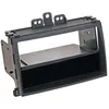 Image de Adaptateur de faÃ§ade soft touch 2-DIN avec vide poche compatible avec Hyundai i20 noir