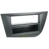 Image de Adaptateur de faÃ§ade 2-DIN pour avec vide poche Seat Leon 2005 - 2009 noir