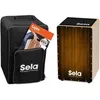 Image de Sela Se 061 De Varios Brown Cajon Set + Sac, Pad, MÃ©thode En Allemand