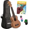 Image de Cascha Hh 2027 Premium Mahogany Pack UkulÃ©lÃ© Soprano (4 Langues)