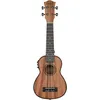 Image de Cascha Hh2026e Premium Mahogany E/A Pack UkulÃ©lÃ© Soprano Ãlectro-Acoustique
