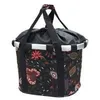 Image de Panier Klickfix Bikebasket Folklore Noir