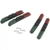 Image de Patins de frein XLC Cartridge V-Brake bs-x09 (x4) 72 mm