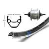 Image de Roue arriére rétropedal Exal Wino. Zx19 .36Tr.Sg-C60018 28" x 1,75x135 mm/8 vitesses
