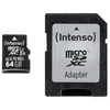 Image de Intenso 3433490 mÃ©moire flash 64 Go MicroSDXC UHS-I Classe 10