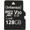 Image de Carte mÃ©moire microSDXC Intenso Professional (adaptateur SD inclus), classe 10, UHS-1, 128 Go, noir