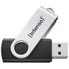 Image de Intenso ClÃ© USB Office Line, 256 Go, USB-A, 3.2 Gen 1x1, noir-argent