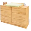 Image de Commode A Langer Pinolino Natura Extra Large L 140 X P 78 Ou 55 X H 102