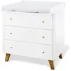 Image de Commode Table A Langer Pinolino Pan Large L 100 X P 78 Ou 56 X H 101