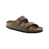 Image de Birkenstock - Sandales en suède synthétique - Arizona Birkibuc Regular Mocha - Taille 42 - Marron