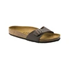 Image de Birkenstock - Mules en matière synthétique - Madrid Birko-Flor Regular Dark Brown en Cuir - Taille 43 - Marron