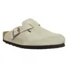 Image de Sabots Birkenstock Boston En Velours Pour Femme - 37