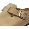 Image de Sabots Birkenstock Boston Waxy Tabac Marron - 36