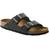 Image de Birkenstock - Sandales - Arizona Oiled Leather Black en Cuir - Taille 37 - Noir
