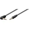 Image de CÃ¢ble de raccordement Goobay 67782 [1x Jack mÃ¢le 3.5 mm - 1x Jack mÃ¢le 3.5 mm] 0.50 m noir