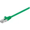Image de Goobay 68619 cÃ¢ble de rÃ©seau Vert 0,25 m Cat5e F/UTP (FTP)