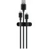 Image de Set de supports de cÃ¢ble Goobay 70685 noir autocollant 3 pc(s)
