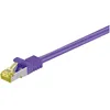 Image de Goobay RJ-45 CAT7 0.5m cÃ¢ble de rÃ©seau Violet 0,5 m S/FTP (S-STP)