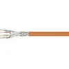 Image de CÃ¢ble rÃ©seau CAT 7a S/FTP Goobay 91888 4 x 2 x 0.25 mmÂ² orange 100 m