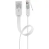 Image de Goobay 93363 cÃ¢ble de rÃ©seau Blanc 10 m Cat5e U/UTP (UTP)