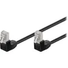 Image de Goobay 96078 cÃ¢ble de rÃ©seau Noir 1 m Cat5e F/UTP (FTP)