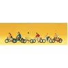 Image de ModÃ©lisme Ho : 6 Figurines Cyclistes-Preiser
