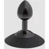 Image de Plug Anal Ventouse en Aluminium Alu-Plug Noir Small