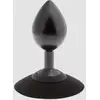 Image de Plug Anal Ventouse en Aluminium Alu-Plug Noir Medium