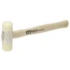 Image de Maillet Ã  embout nylon 200g - tÃªte Ã28mm - avec manche frÃªne galbÃ©