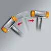 Image de Maillet Ã  embouts plastiques anti rebonds, manche acier, L. 270 mm, Ã 25 mm