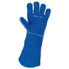 Image de Gants de protection longs en cuir pour soudeur, XL