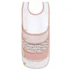 Image de Lot 5 Bavoirs Ãponge ImpermÃ©ables Rose