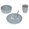 Image de Tiny Farmer Coffret Repas Enfant Mouton & Oie Bleu De LÃ¤ssig