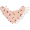 Image de Lot De 2 Bavoirs Bandanas Avec Col BÃ©nitier - Little Forest Lapin