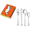 Image de Zilverstad 6832940 Couvert Pour Enfant Lot De 4 PiÃ¨ces Miffy Acier Inoxydable