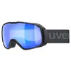 Image de Masque de ski UVEX XCITD CV (black matt / mirror blue)