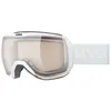 Image de Masque de ski UVEX DOWNHILL 2100 V (WHITE MATT//VARIO SILVER)