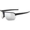 Image de Lunettes de sport UVEX Vectiv Set (Black Matt / Mirror Silver) Cat. 0 & 3