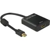Image de Delock - Convertisseur vidÃ©o - Parade PS171 - DisplayPort - HDMI - noir - Pour la vente au dÃ©tail