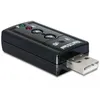 Image de Delock - Carte son - 24 bits - 96 kHz - 7.1 - USB 2.0 - CM6533