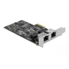 Image de DeLOCK Carte PCI Express x2 vers 2 x 2,5 Gigabit LAN