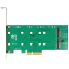 Image de Delock PCI Express Card > 2 x internal M.2 Key B with RAID - ContrÃ´leur de stockage - M.2 Card - profil bas - RAID RAID 0, 1 - PCIe 2.0 x4