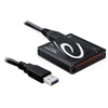 Image de DeLOCK USB 3.0 Card Reader All in 1 lecteur de carte mÃ©moire USB 3.2 Gen 1 (3.1 Gen 1) Noir