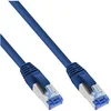 Image de InLine 76811B cÃ¢ble de rÃ©seau Bleu 1 m Cat6a S/FTP (S-STP)