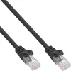Image de InLine 4043718123049 cÃ¢ble de rÃ©seau Noir 0,5 m Cat5e U/UTP (UTP)