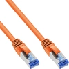 Image de InLine 76814O cÃ¢ble de rÃ©seau Orange 1,5 m Cat6a S/FTP (S-STP)