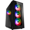 Image de Sharkoon TG5 PRO RGB - BoÃ®tier moyen tour - Noir - RGB - FenÃªtre